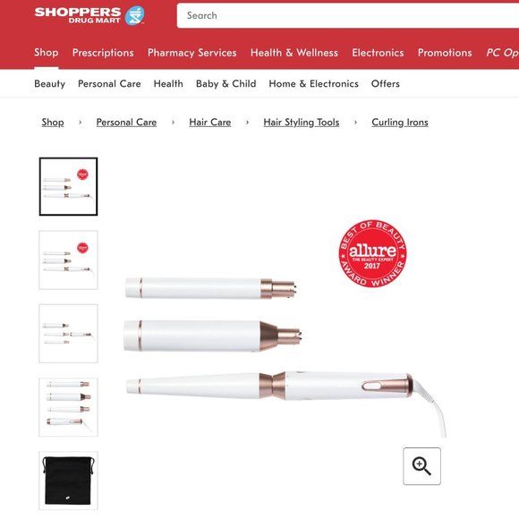 T3 Rose Gold Hair Curling Irons - VAULT ($1100 Value) - Picture 1 of 15